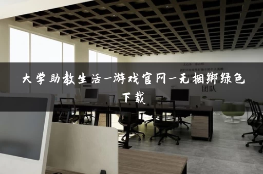 大学助教生活_游戏官网_无捆绑绿色下载