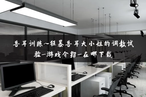 兽耳训练~狂暴兽耳大小姐的调教试验_游戏介绍_在哪下载