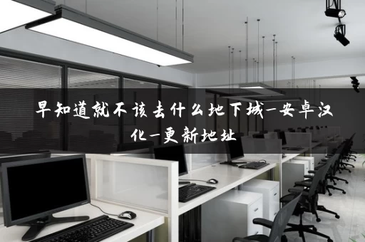 早知道就不该去什么地下城_安卓汉化_更新地址