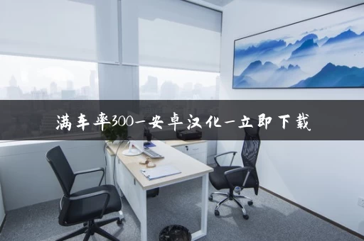 满车率300_安卓汉化_立即下载
