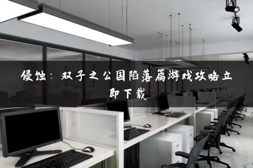 侵蚀：双子之公国陷落篇游戏攻略立即下载