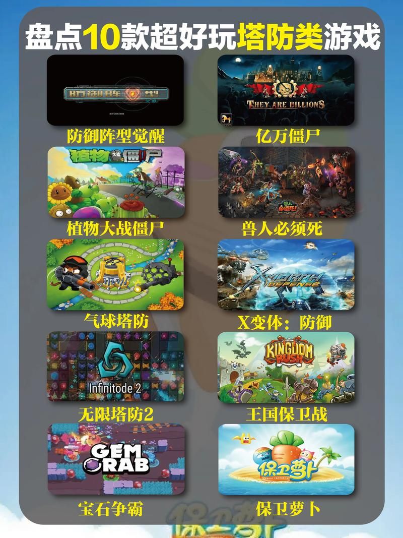 手机单机塔防游戏大全，热门精品一次性玩个够！
