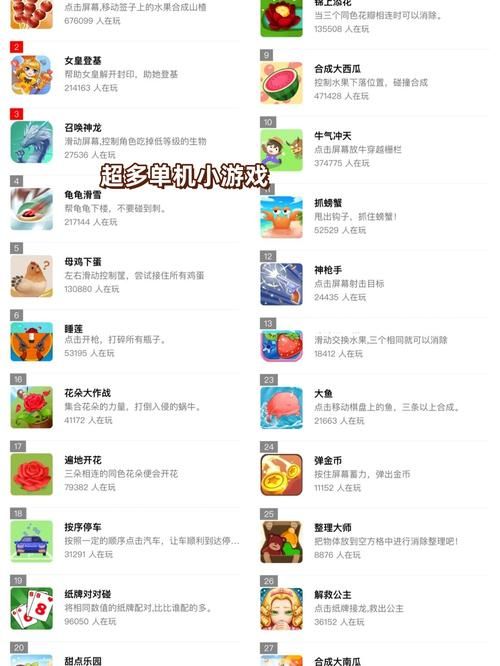 想玩单机电脑小游戏？这篇游戏推荐不容错过！