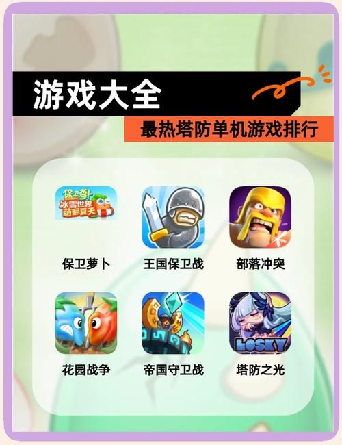 手机单机塔防游戏推荐：这几款让你停不下来！