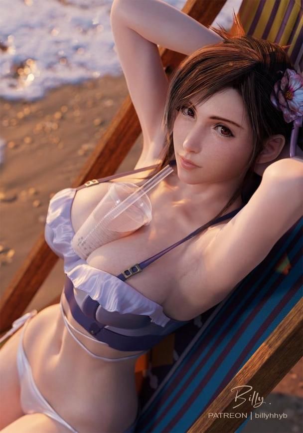 【3D同人】【最終幻想蒂法同人：克勞德的エロ幻想！1080HD版】【新作／全CV／400M】【網盤下載】