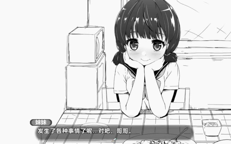 【SLG】亲妹妹同居的日子：黑白色！V2.03 产品精修简体中文版步兵版 极致归档 【200M】【百度云下载】