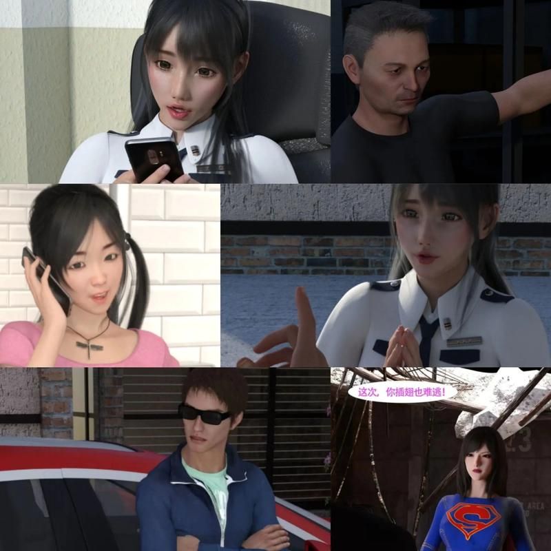 【[3D淫妻] 为了淫欲，妻子甘愿做大屌的性奴隶 “囚妃+囚菲”x6】【505P／291M】