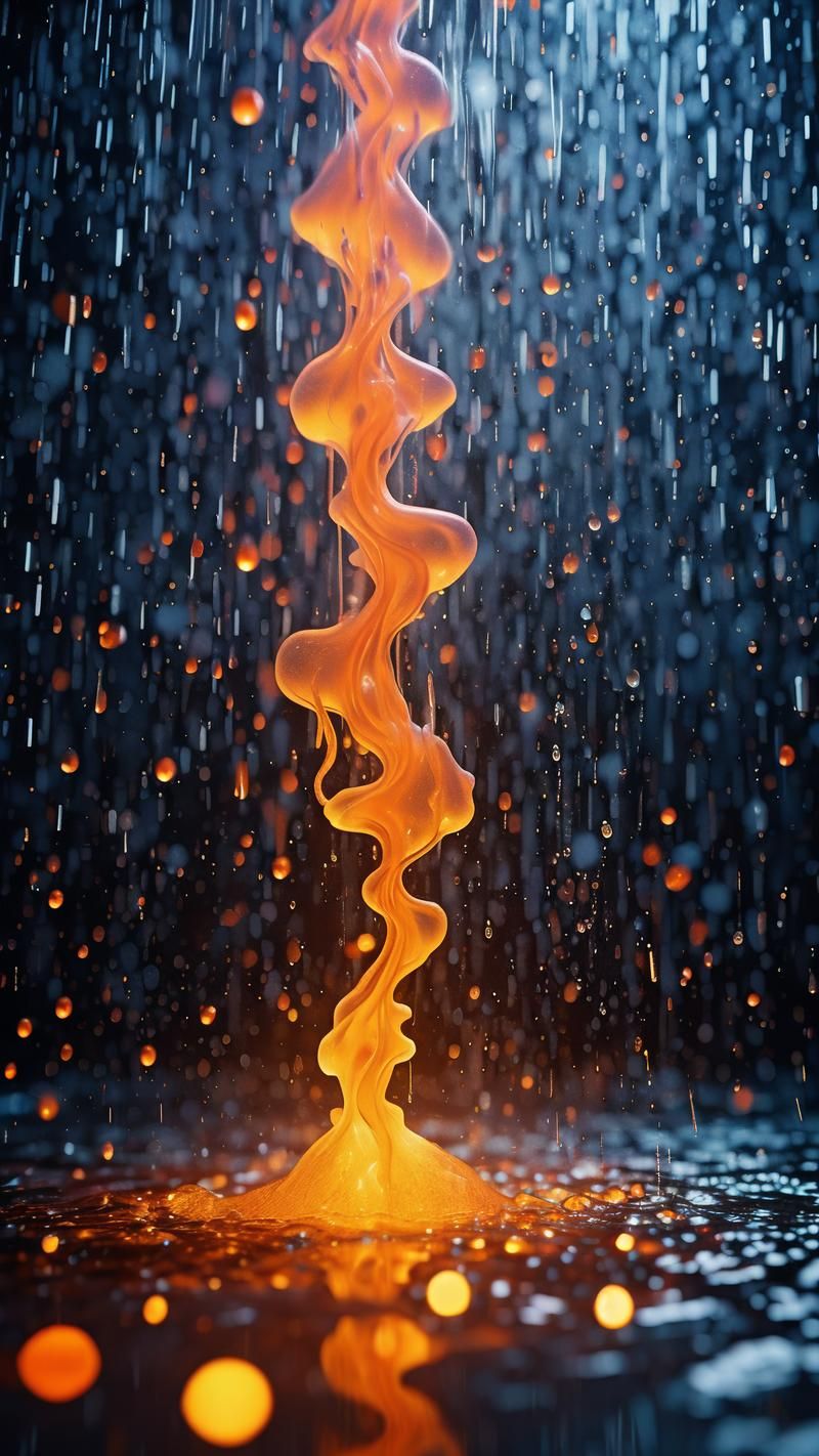 免费壁纸软件火雨壁纸 v1.0.2自动更换，多种分类，实时更新