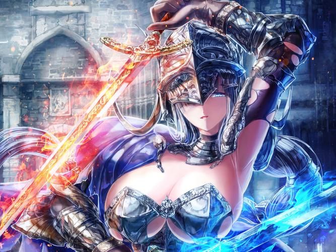 爆乳妹子姫骑士 官方网汉化版版【PC 安卓系统／2.5G／拔作ADV】