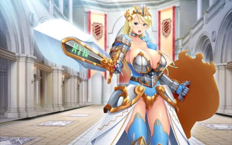 爆乳妹子姫骑士 官方网汉化版版【PC 安卓系统／2.5G／拔作ADV】