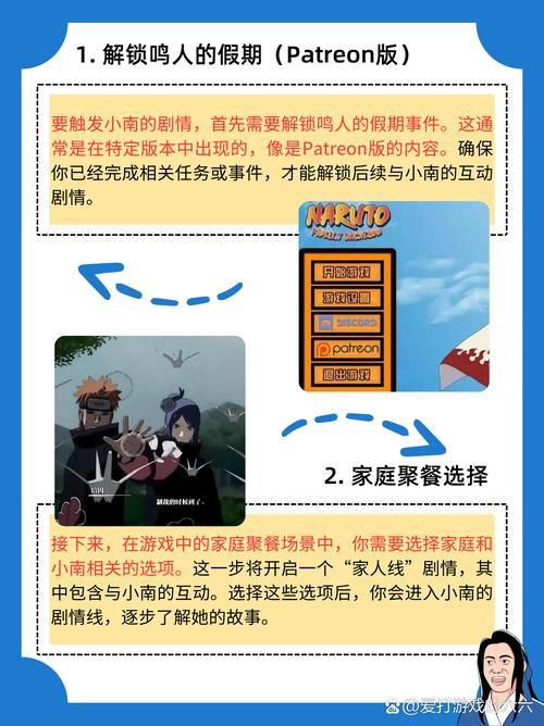 鸣人的假期汉化版最新更新了啥？修复问题提升体验更好！